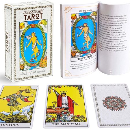 Dionysus Classic Design Tarot Cards Deck with Guidebook