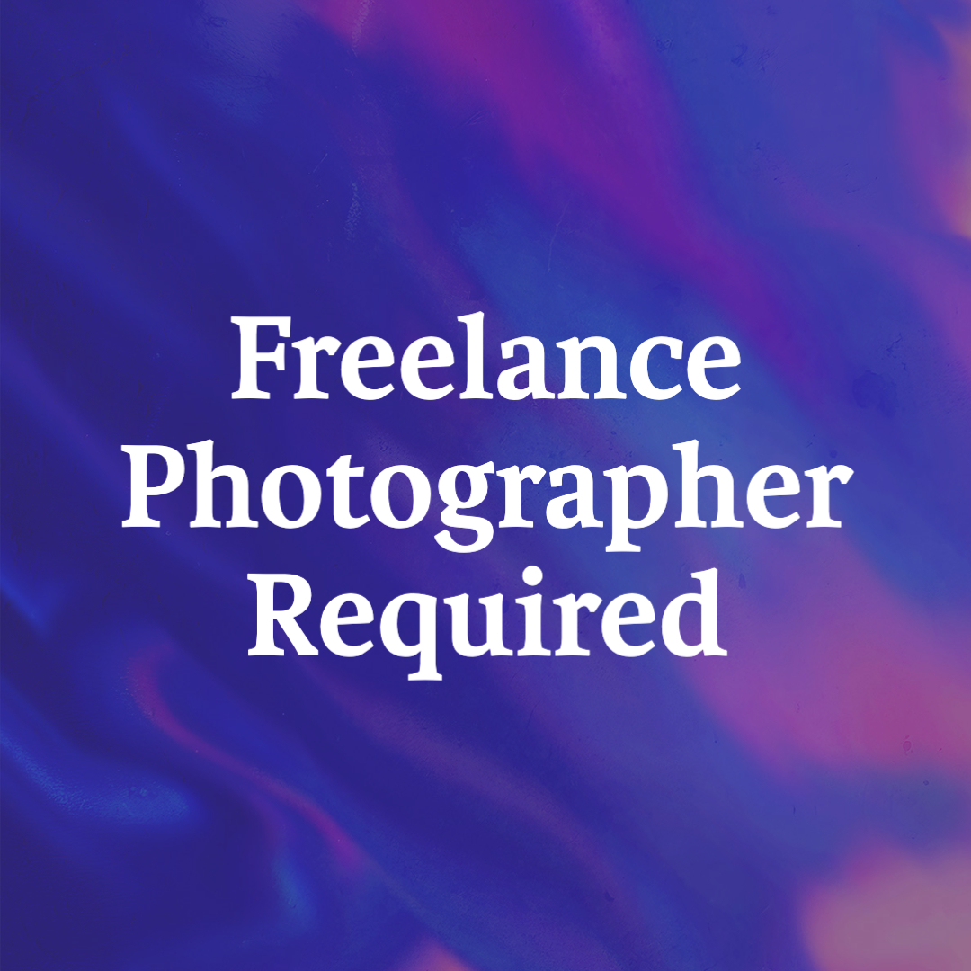 Freelance Photographers Required