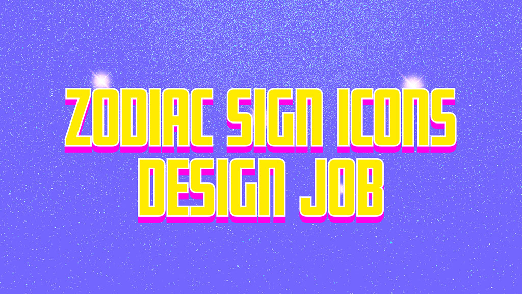 Zodiac Sign Icons Design